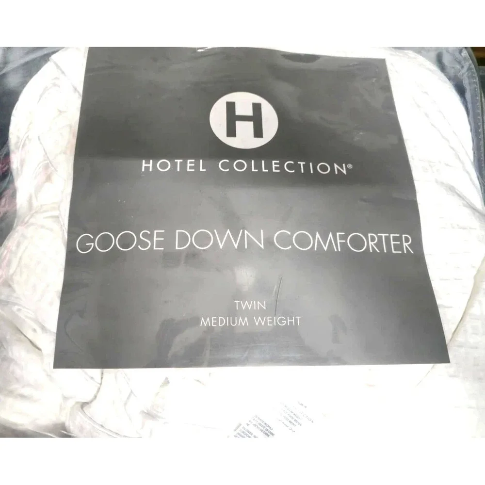 Hotel Collection European Goose Down Medium Comforter, Size Twin (68